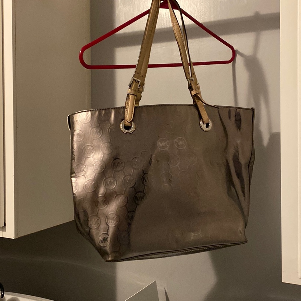 Michael Kors Pewter tote